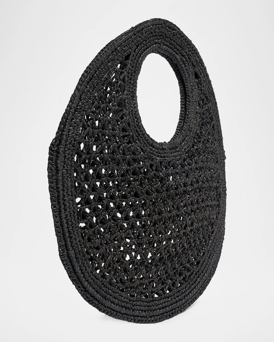 Jacquemus Le Petite Crochet Raffia Top-Handle Bag | Thumbnail 3