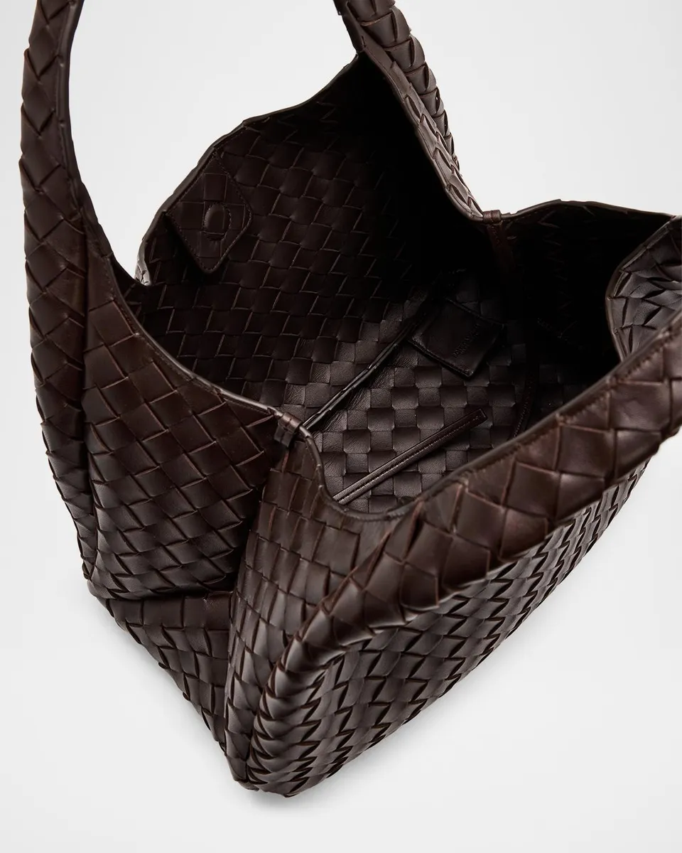 Bottega Veneta Campana Small Leather Shoulder Bag | Thumbnail 4 Bottega Veneta Campana Small Leather Shoulder Bag | Thumbnail 4