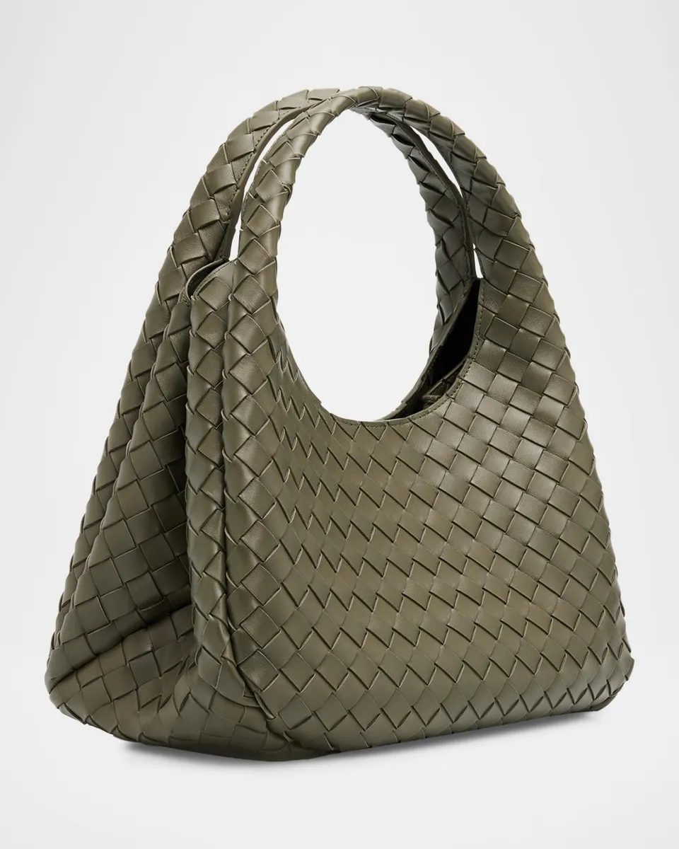 Bottega Veneta Campana Small Leather Shoulder Bag | Thumbnail 3