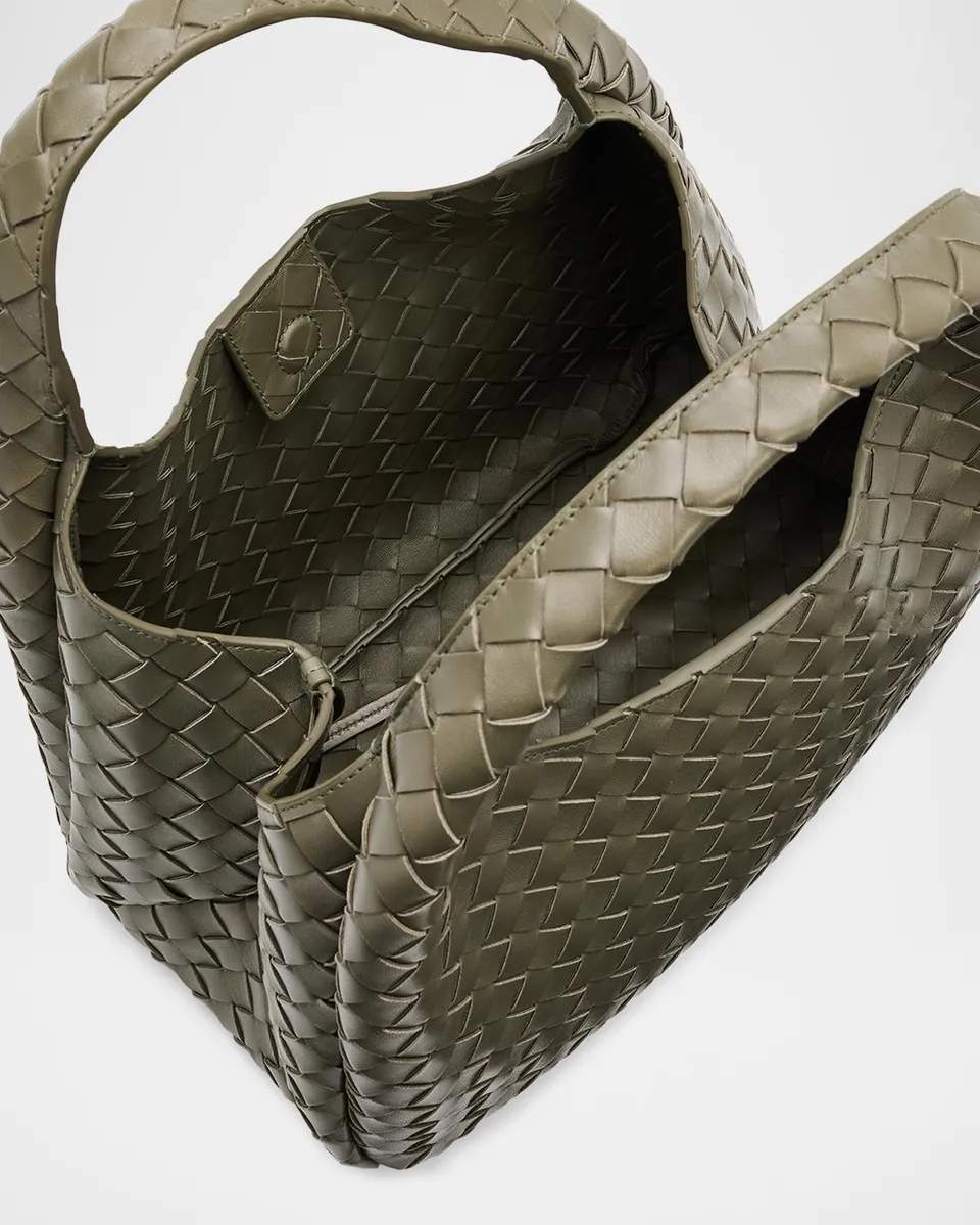 Bottega Veneta Campana Small Leather Shoulder Bag | Thumbnail 4