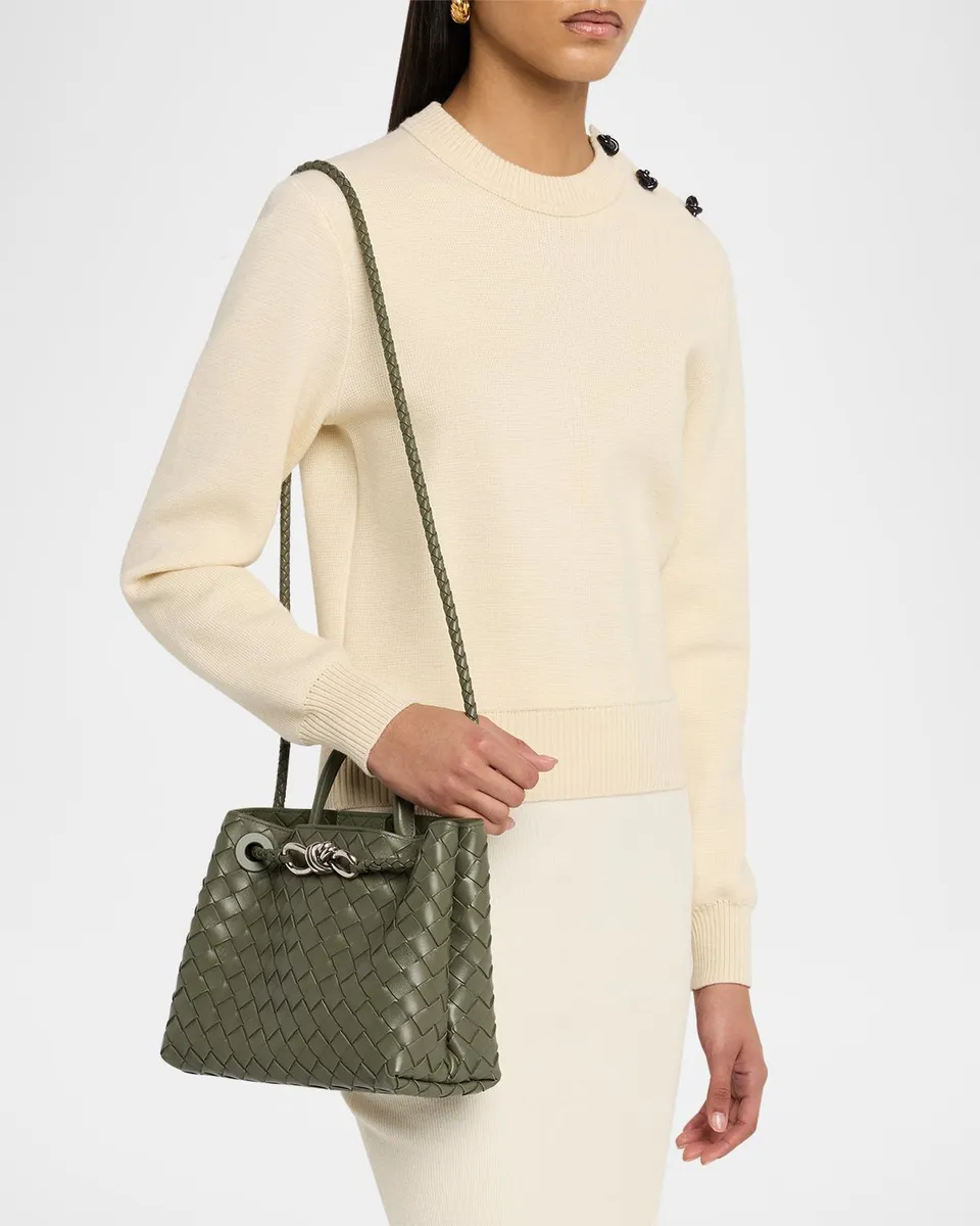 Bottega Veneta Andiamo Small Leather Top-Handle Bag | Thumbnail 2 Bottega Veneta Andiamo Small Leather Top-Handle Bag | Thumbnail 2