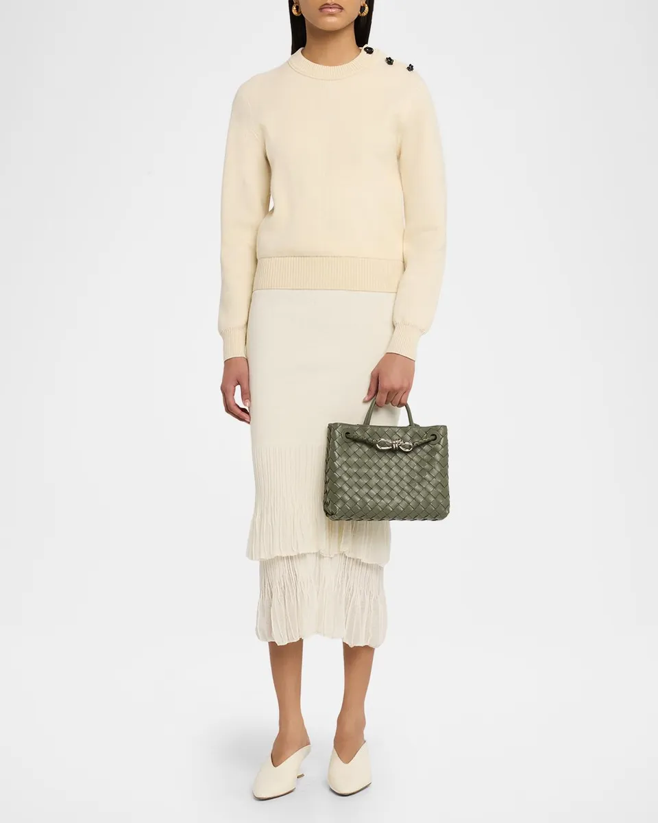 Bottega Veneta Andiamo Small Leather Top-Handle Bag | Thumbnail 5 Bottega Veneta Andiamo Small Leather Top-Handle Bag | Thumbnail 5