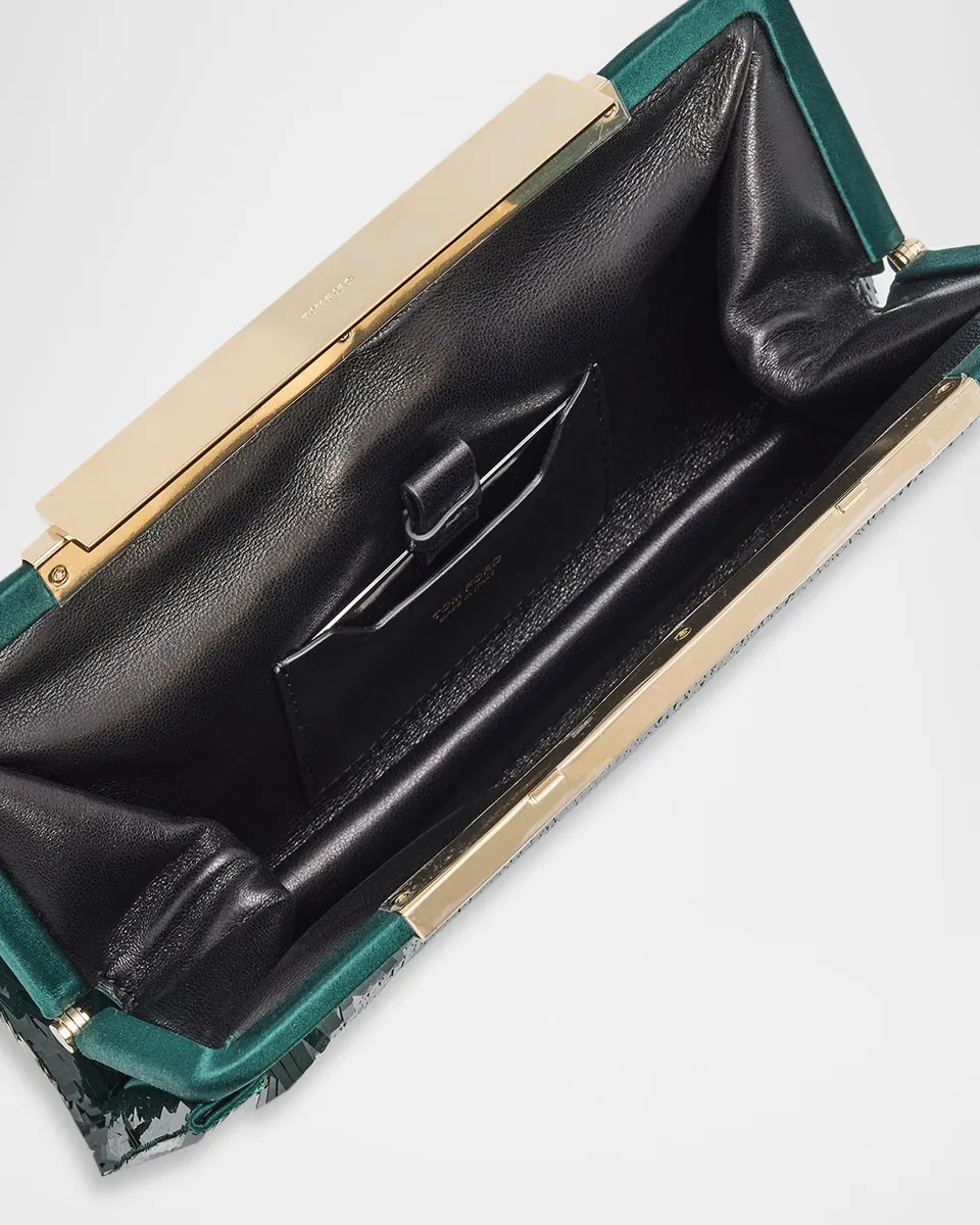 Tom Ford Sequin-Covered Clutch Bag | Thumbnail 4