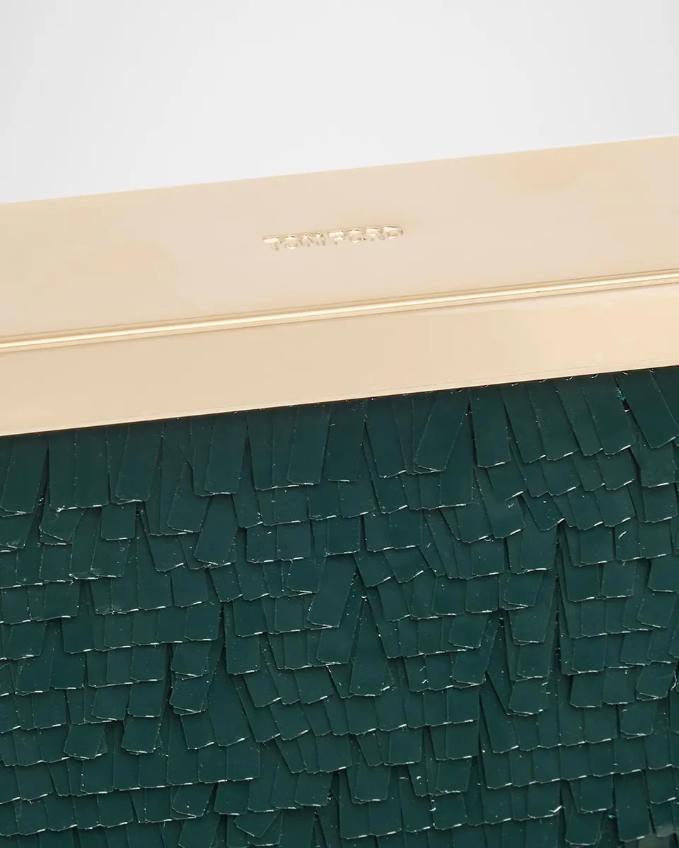 Tom Ford Sequin-Covered Clutch Bag | Thumbnail 6