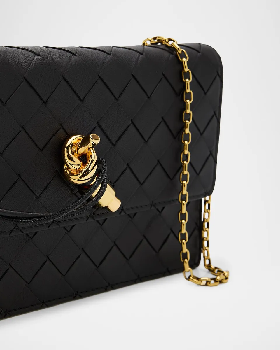 Bottega Veneta Andiamo Leather Chain Pouch Bag | Thumbnail 6 Bottega Veneta Andiamo Leather Chain Pouch Bag | Thumbnail 6