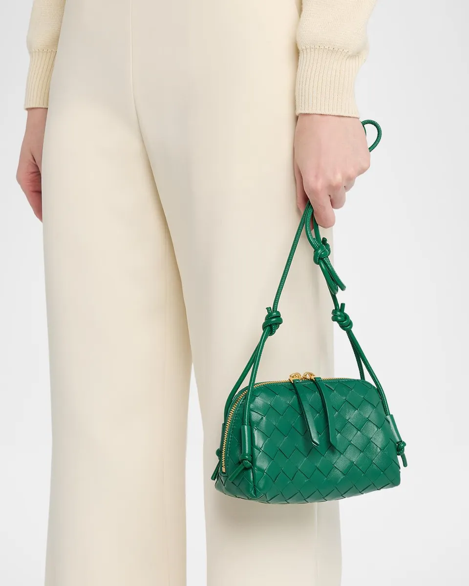 Bottega Veneta Zip Leather Pouch Shoulder Bag | Thumbnail 2