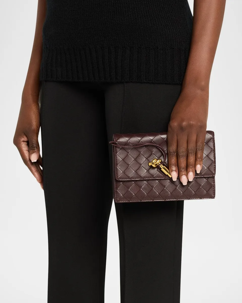 Bottega Veneta Andiamo Leather Chain Pouch Bag | Thumbnail 2 Bottega Veneta Andiamo Leather Chain Pouch Bag | Thumbnail 2