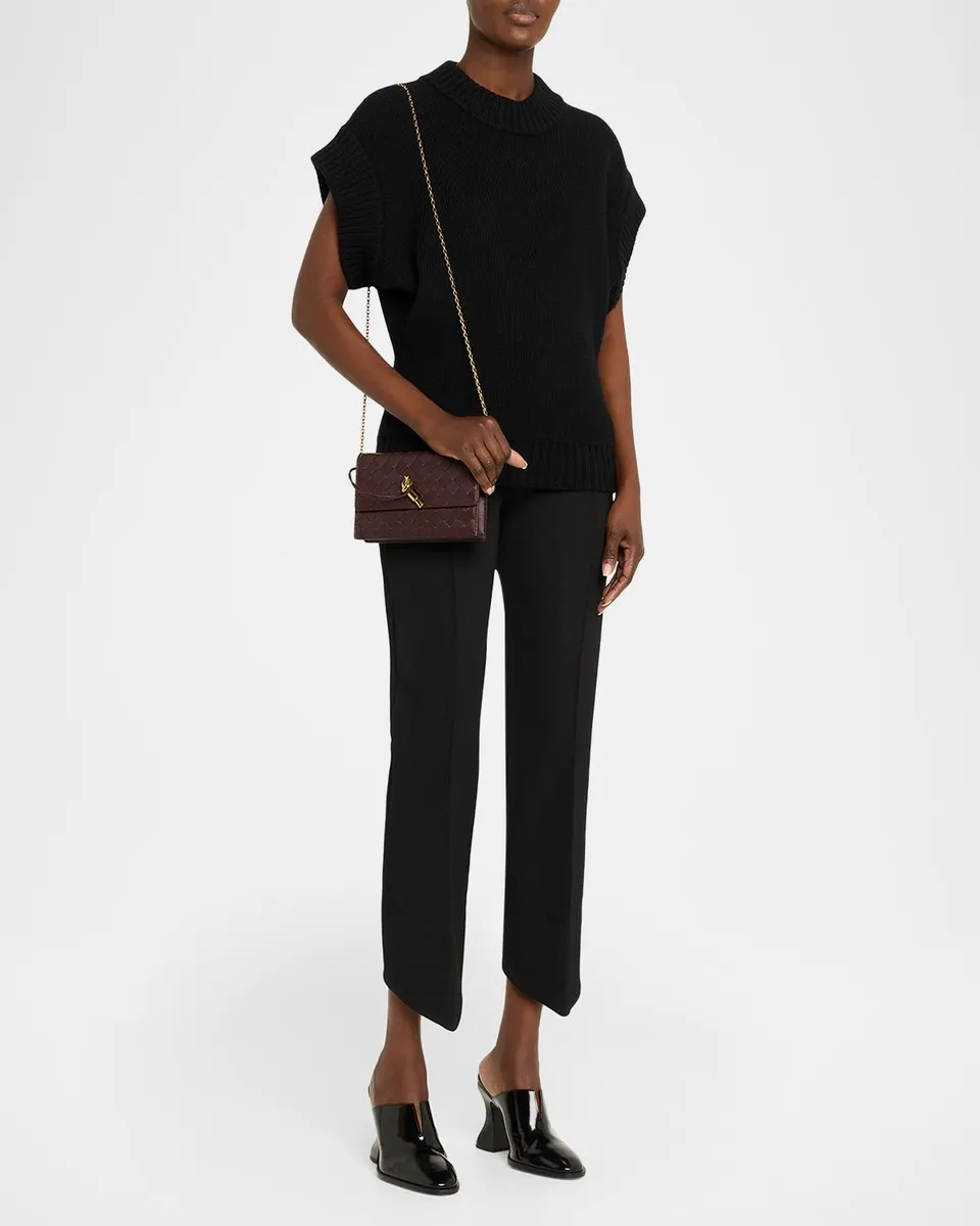 Bottega Veneta Andiamo Leather Chain Pouch Bag | Thumbnail 5 Bottega Veneta Andiamo Leather Chain Pouch Bag | Thumbnail 5