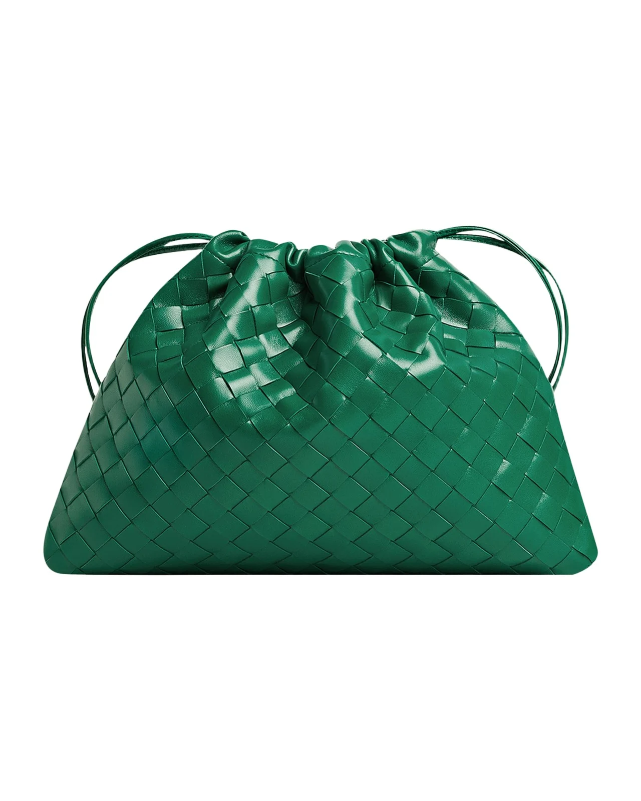 Bottega Veneta Medium Leather Pouch Bag