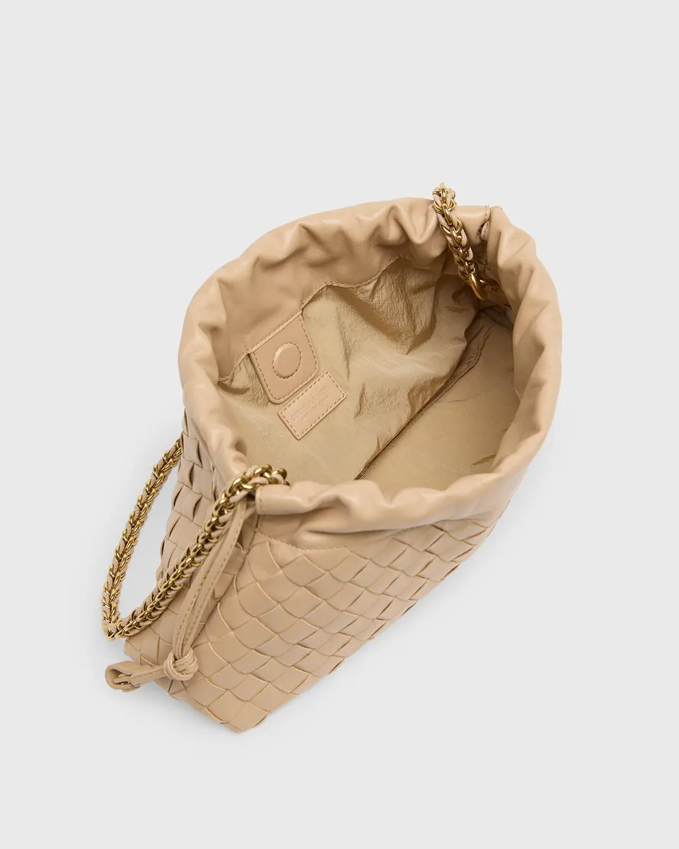 Bottega Veneta Dustbag Notte Leather Shoulder Bag | Thumbnail 4 Bottega Veneta Dustbag Notte Leather Shoulder Bag | Thumbnail 4