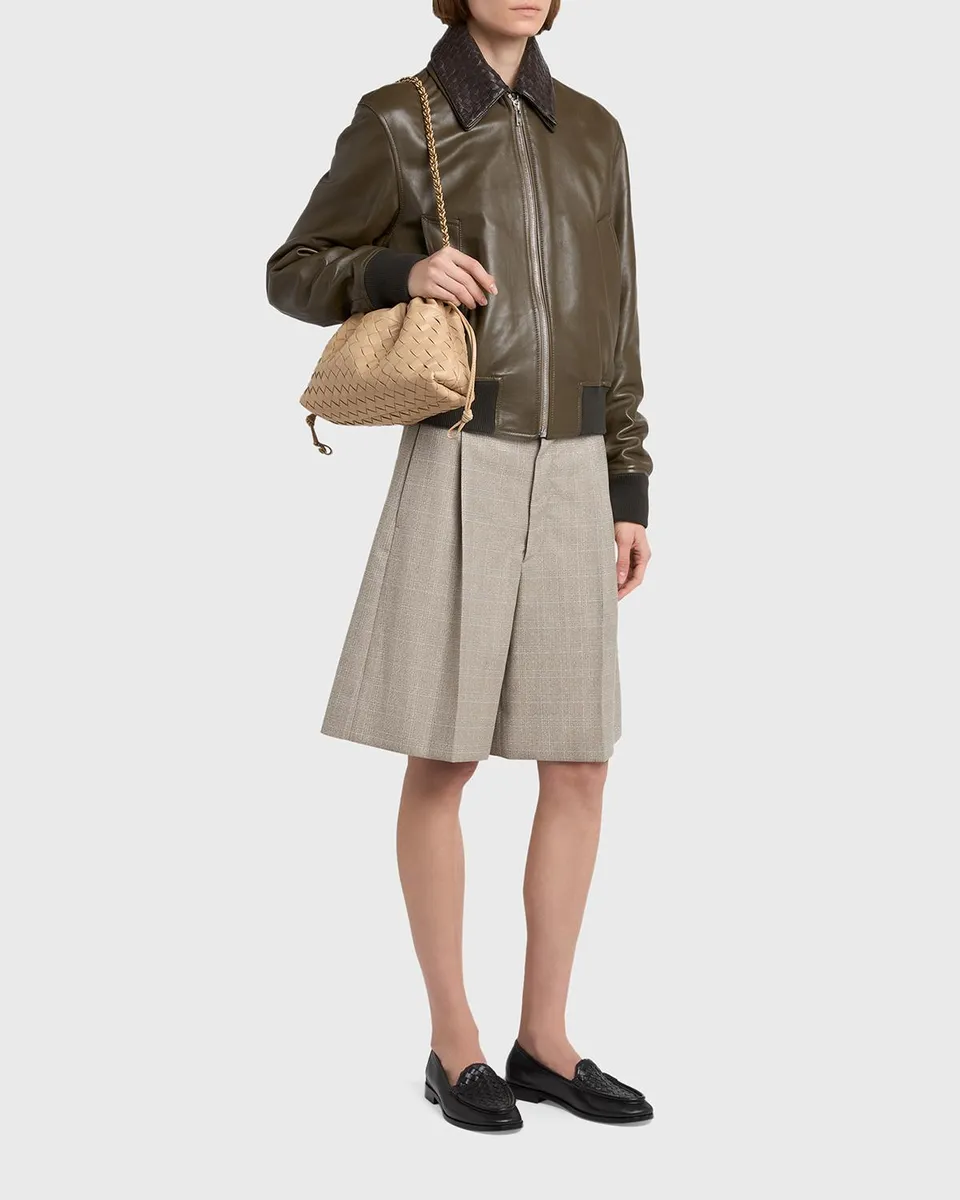 Bottega Veneta Dustbag Notte Leather Shoulder Bag | Thumbnail 5 Bottega Veneta Dustbag Notte Leather Shoulder Bag | Thumbnail 5