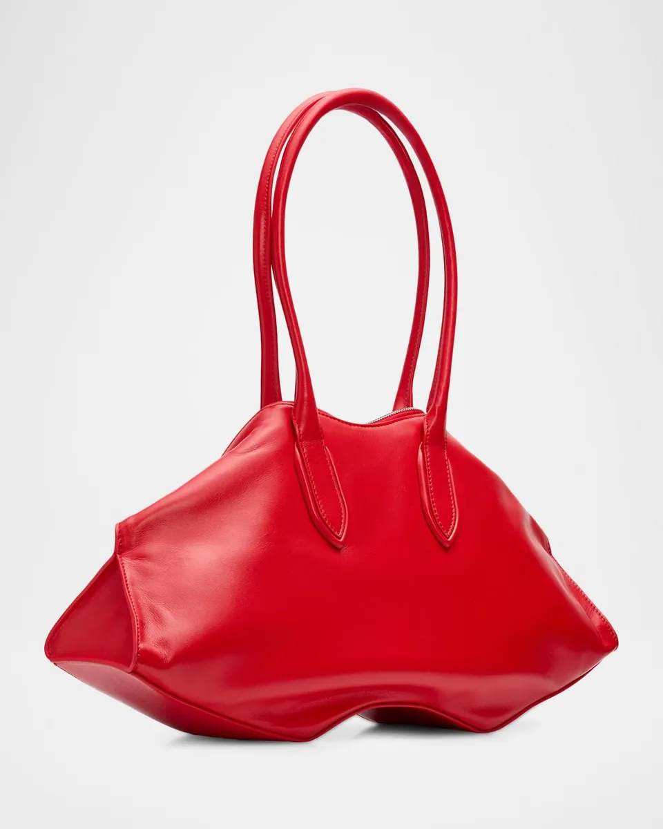 Alexander McQueen Manta Sculptural Nappa Leather Shoulder Bag | Thumbnail 3 Alexander McQueen Manta Sculptural Nappa Leather Shoulder Bag | Thumbnail 3