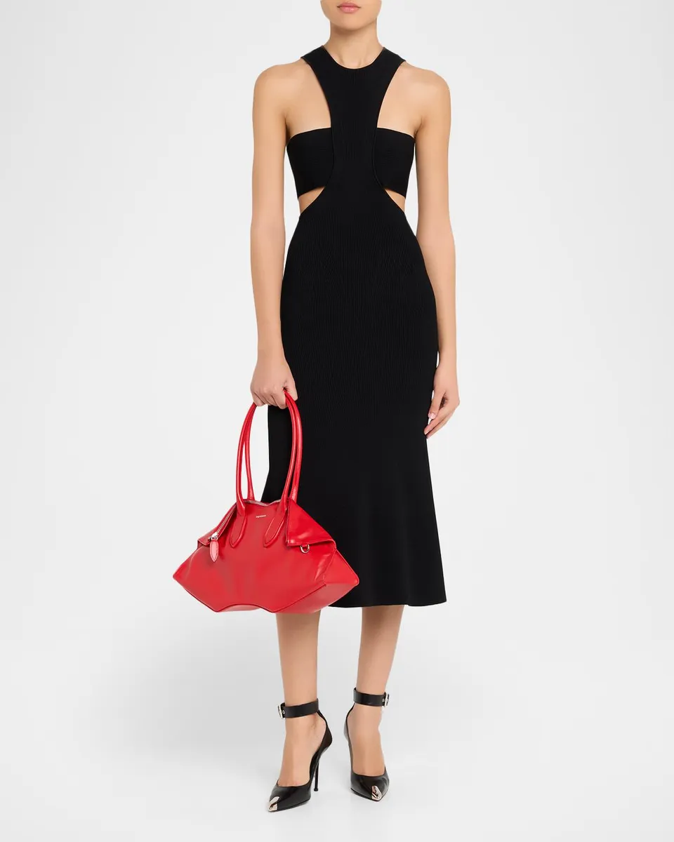 Alexander McQueen Manta Sculptural Nappa Leather Shoulder Bag | Thumbnail 5 Alexander McQueen Manta Sculptural Nappa Leather Shoulder Bag | Thumbnail 5