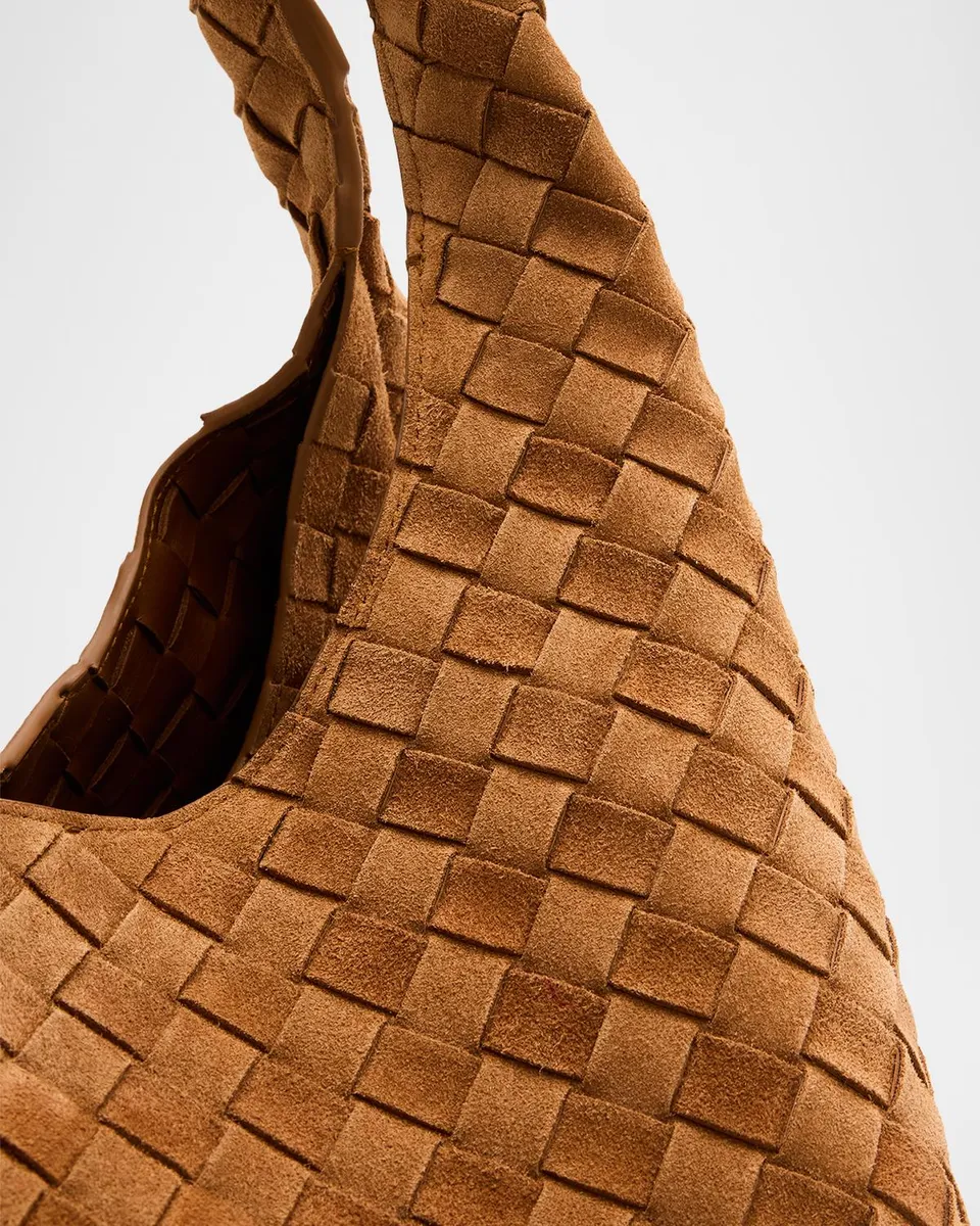 Bottega Veneta Campana Large Suede Shoulder Bag | Thumbnail 6 Bottega Veneta Campana Large Suede Shoulder Bag | Thumbnail 6