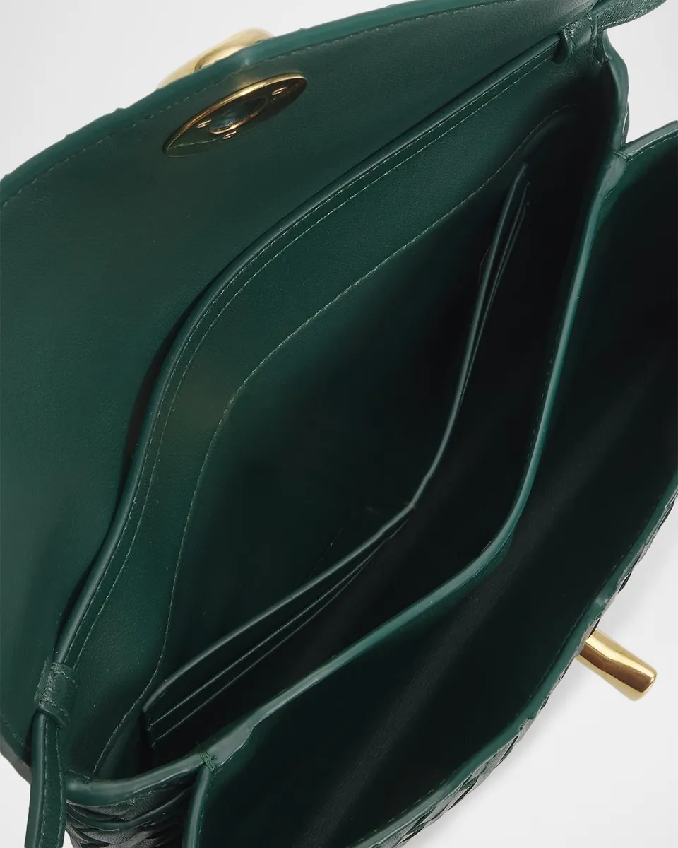 Bottega Veneta Knot Lock Leather Top-Handle Bag | Thumbnail 4 Bottega Veneta Knot Lock Leather Top-Handle Bag | Thumbnail 4