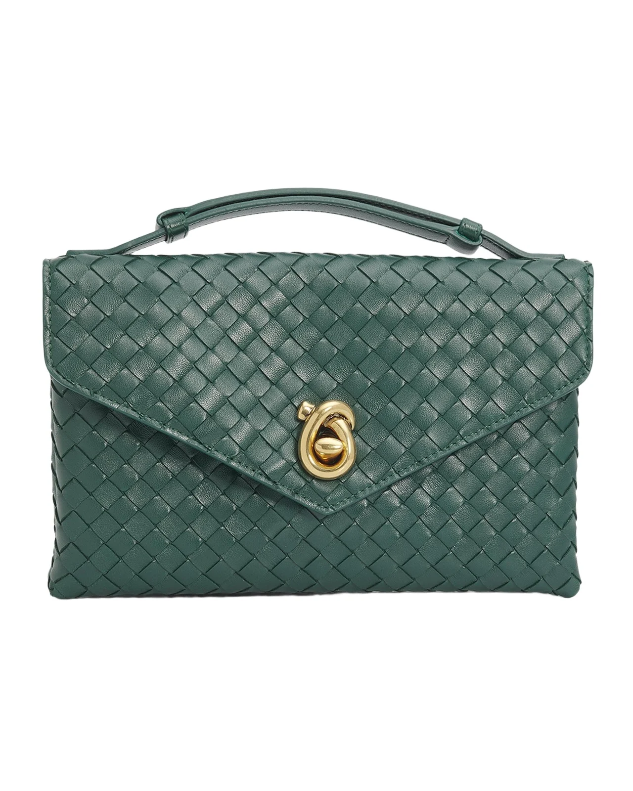 Knot Lock Leather Top-Handle Bag Knot Lock Leather Top-Handle Bag