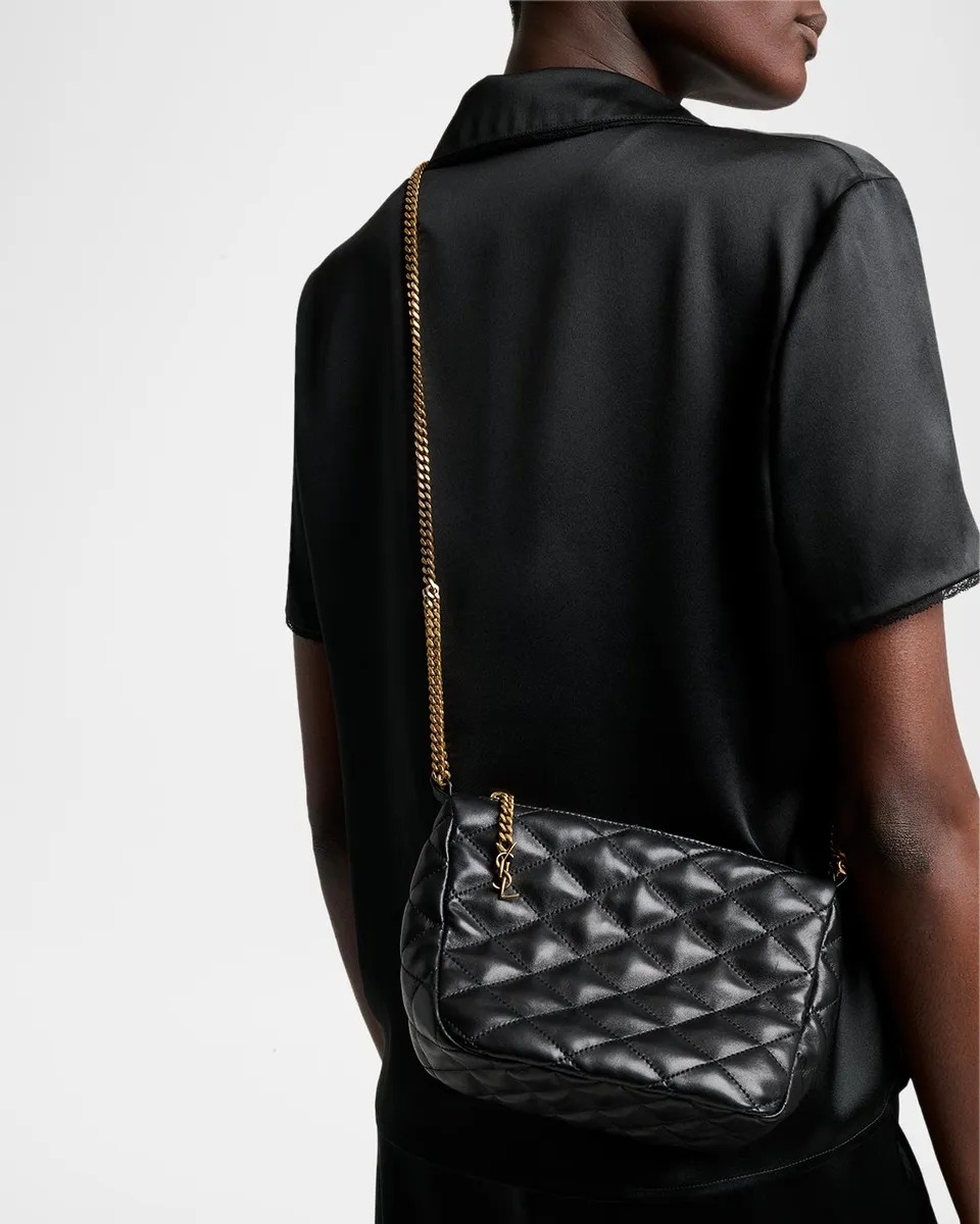 Saint Laurent Cassandre YSL Quilted Leather Shoulder Bag | Thumbnail 2 Saint Laurent Cassandre YSL Quilted Leather Shoulder Bag | Thumbnail 2
