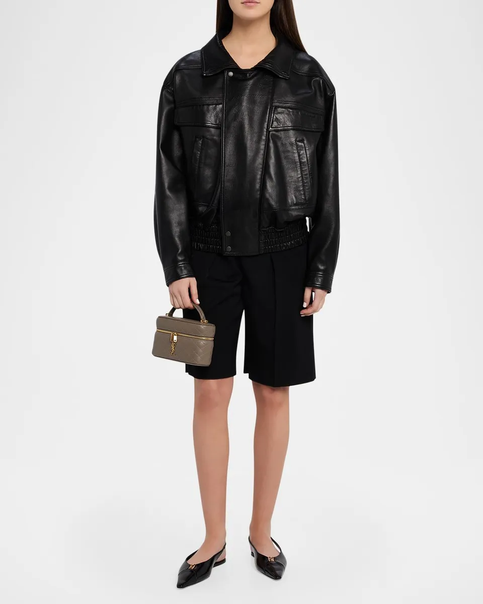 Saint Laurent Gaby Vanity Quilted Leather Bag | Thumbnail 6 Saint Laurent Gaby Vanity Quilted Leather Bag | Thumbnail 6