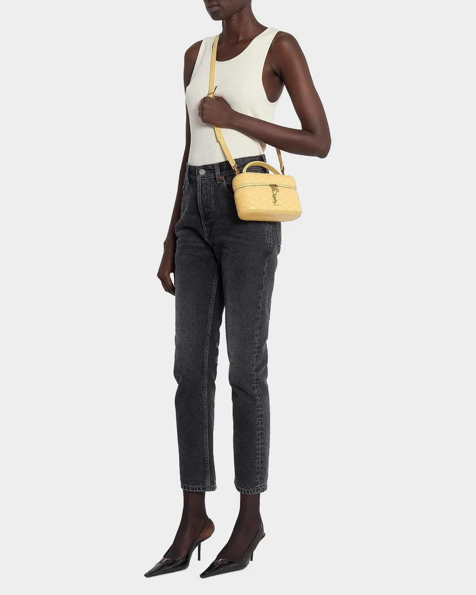 Saint Laurent Gaby Vanity Quilted Leather Bag | Thumbnail 5 Saint Laurent Gaby Vanity Quilted Leather Bag | Thumbnail 5