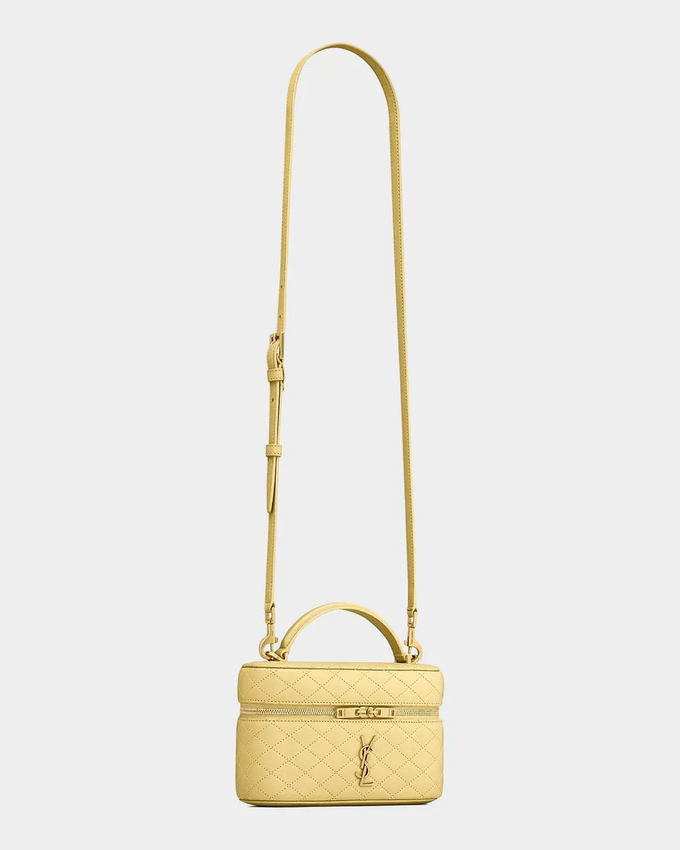 Saint Laurent Gaby Vanity Quilted Leather Bag | Thumbnail 7 Saint Laurent Gaby Vanity Quilted Leather Bag | Thumbnail 7