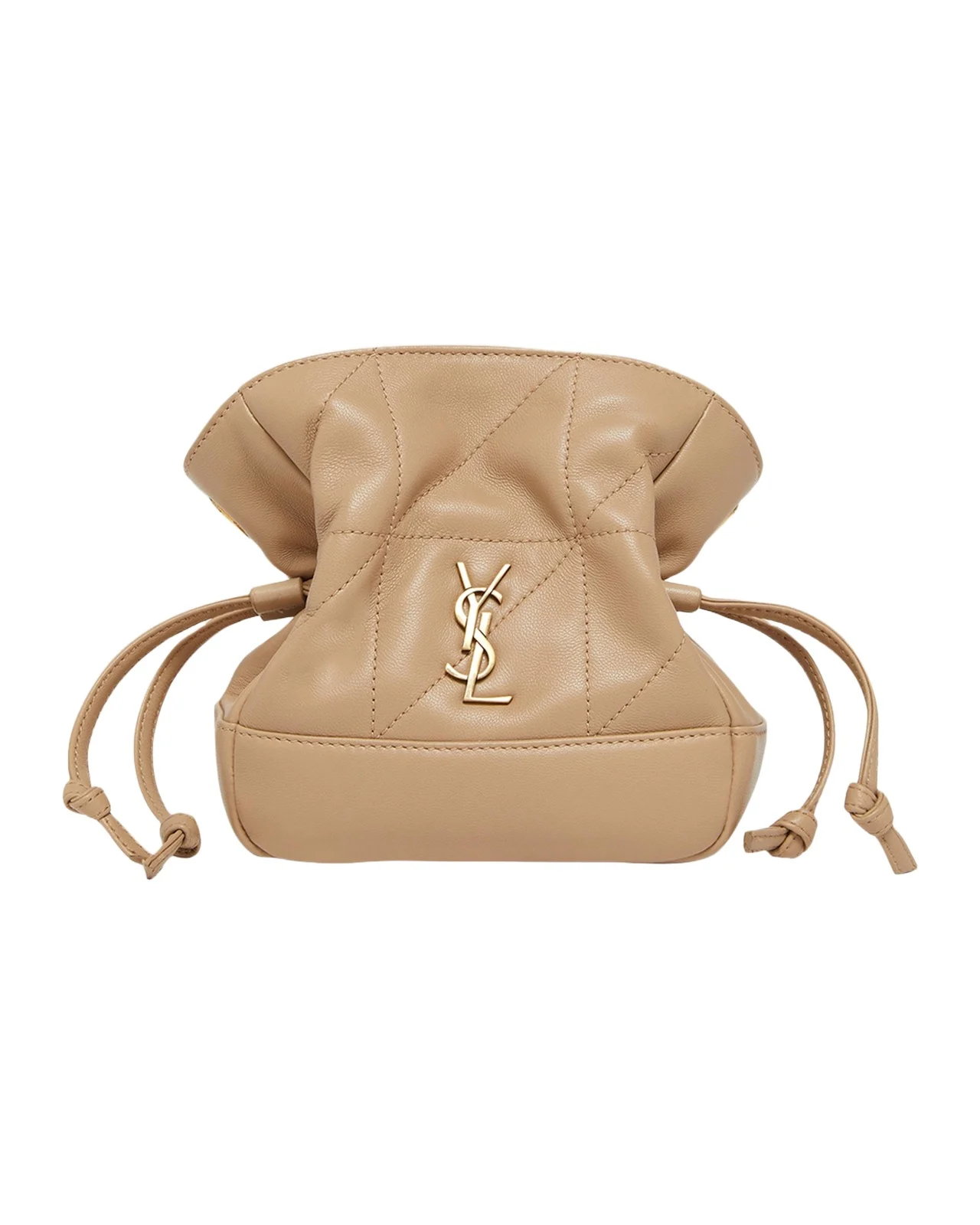 Jamie Mini YSL Quilted Leather Shoulder Bag