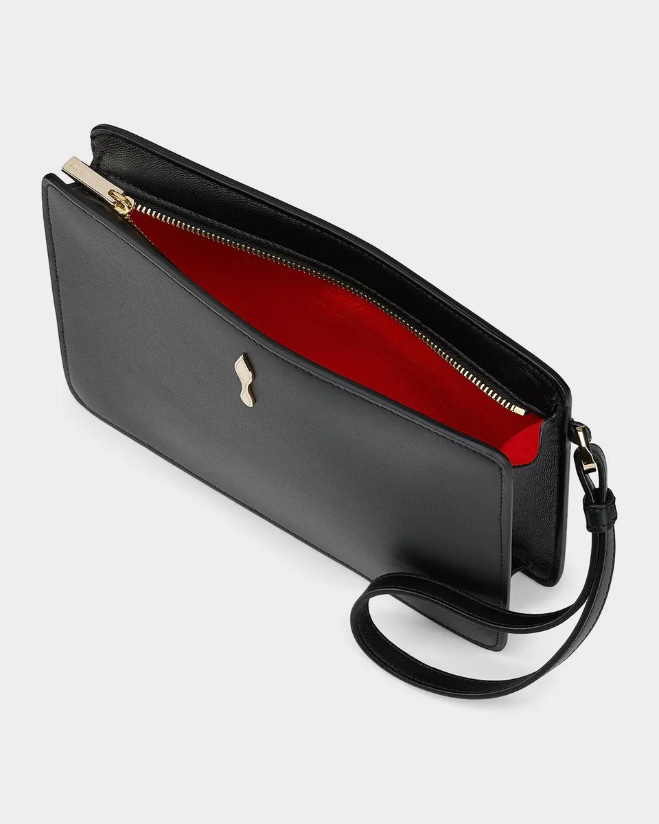 Christian Louboutin Bettina Leather Clutch | Thumbnail 3