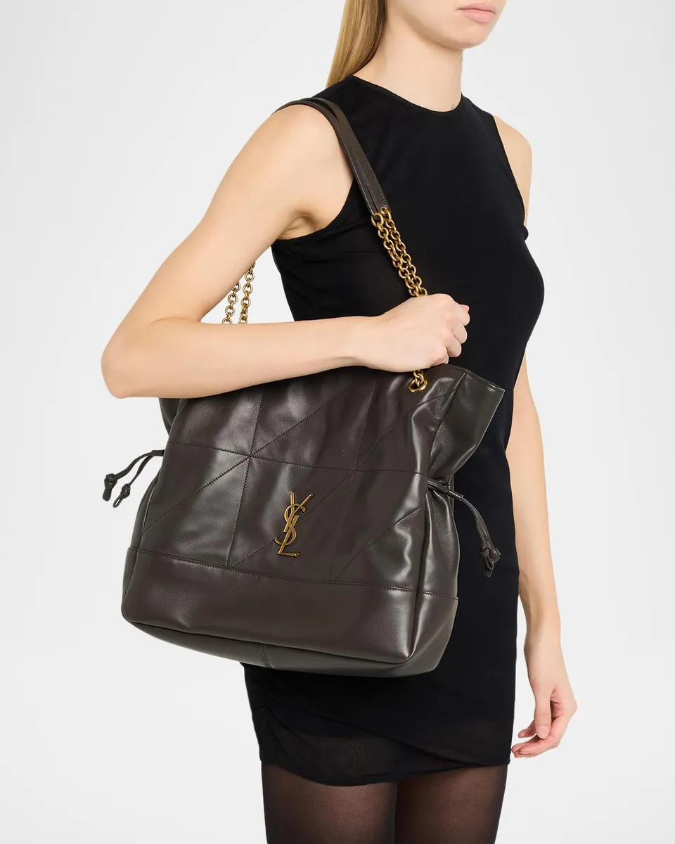 Saint Laurent Jamie 4.3 Medium Shopping Tote Bag in Quilted Leather | Thumbnail 2 Saint Laurent Jamie 4.3 Medium Shopping Tote Bag in Quilted Leather | Thumbnail 2