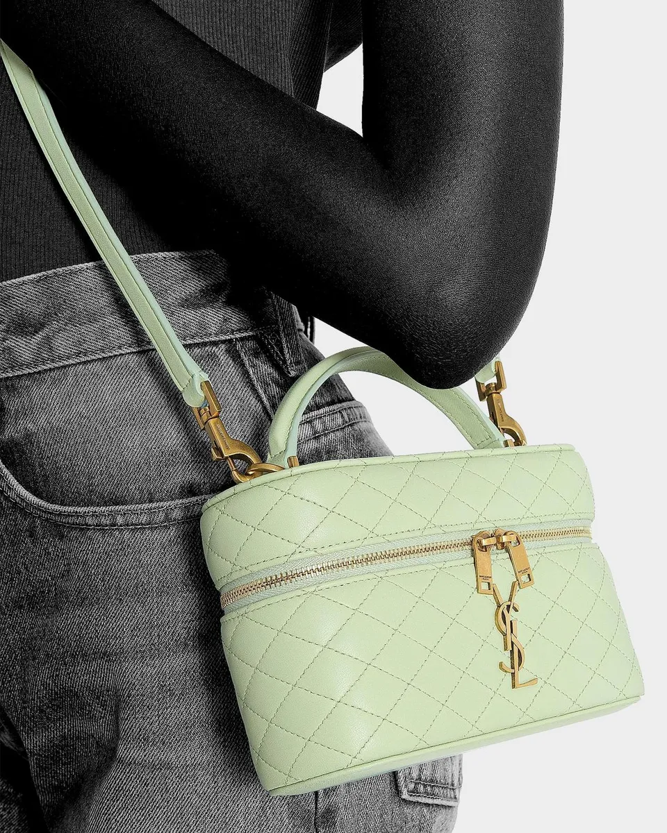 Saint Laurent Gaby Vanity Quilted Leather Bag | Thumbnail 2 Saint Laurent Gaby Vanity Quilted Leather Bag | Thumbnail 2