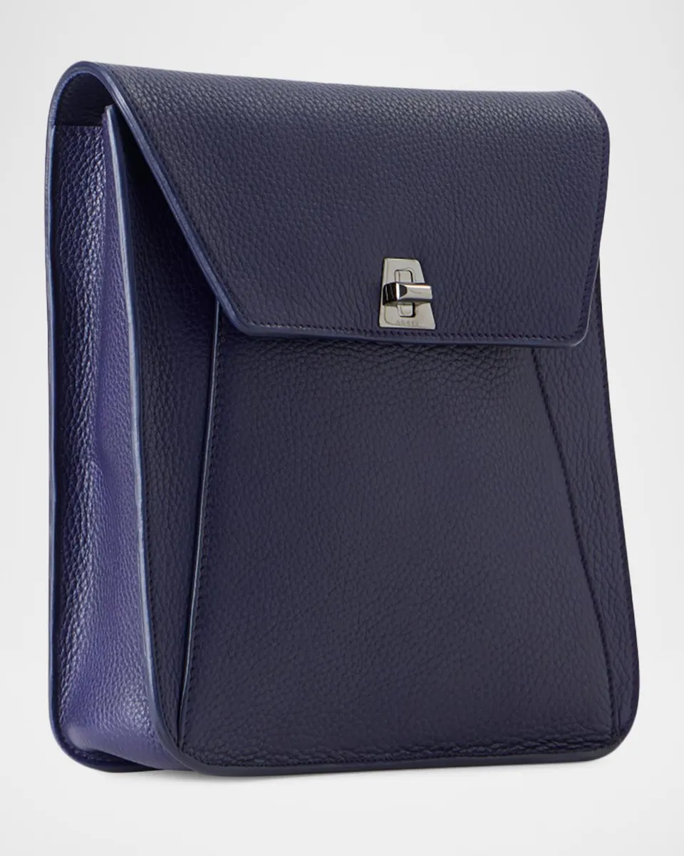 Akris Anouk Small Leather Messenger Bag | Thumbnail 2 Akris Anouk Small Leather Messenger Bag | Thumbnail 2