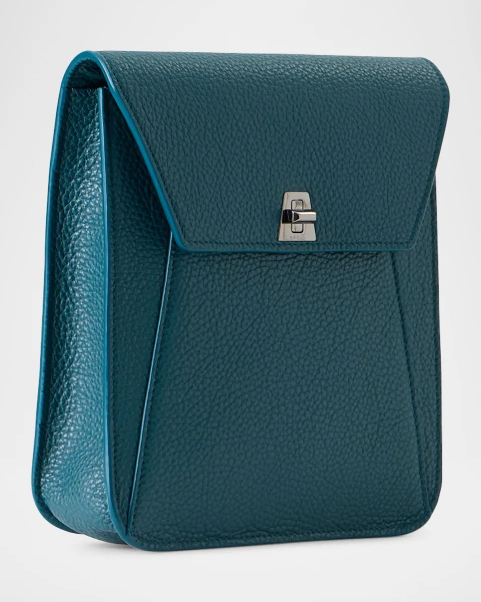 Akris Anouk Small Leather Messenger Bag | Thumbnail 2 Akris Anouk Small Leather Messenger Bag | Thumbnail 2
