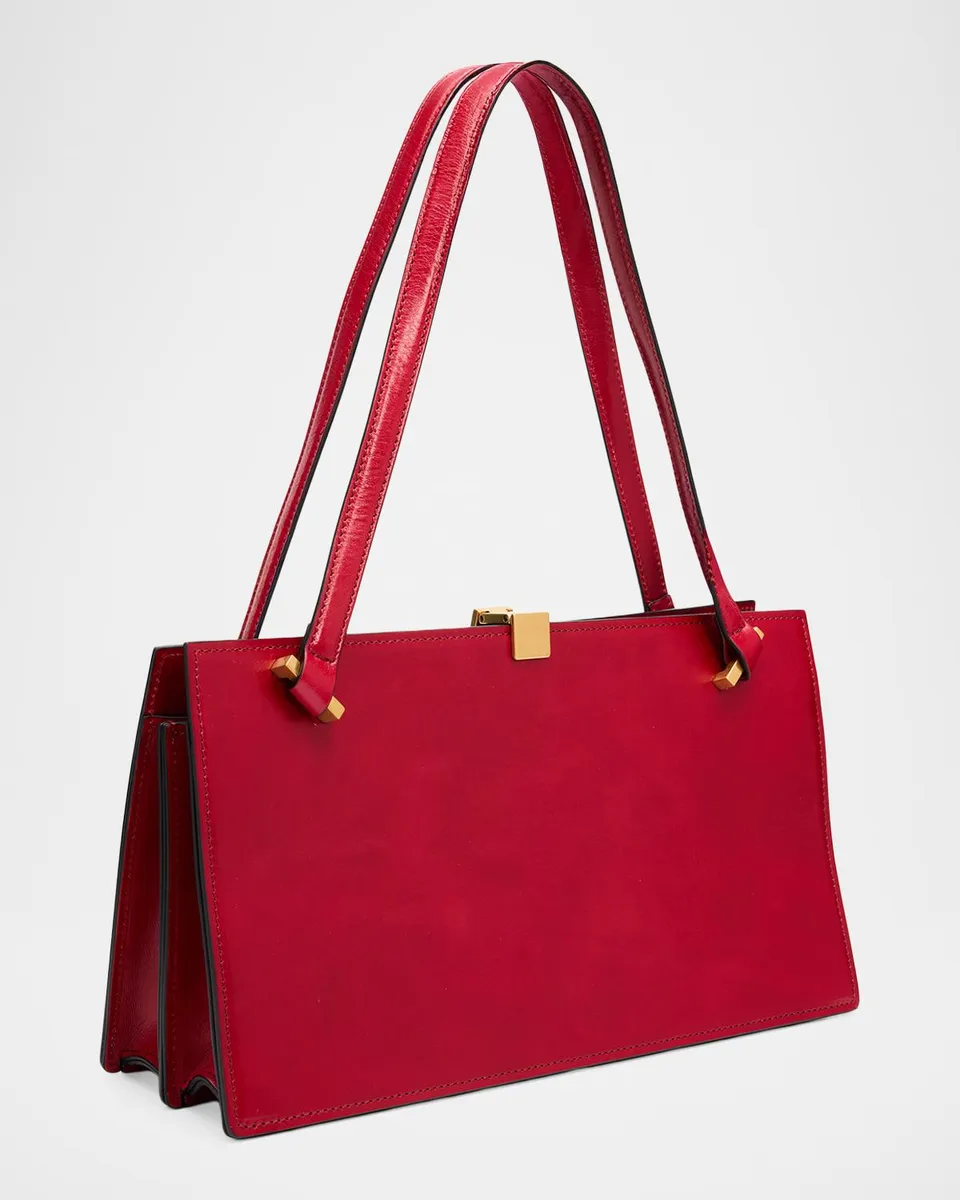 Versace Severine Medium Leather Tote Bag | Thumbnail 3