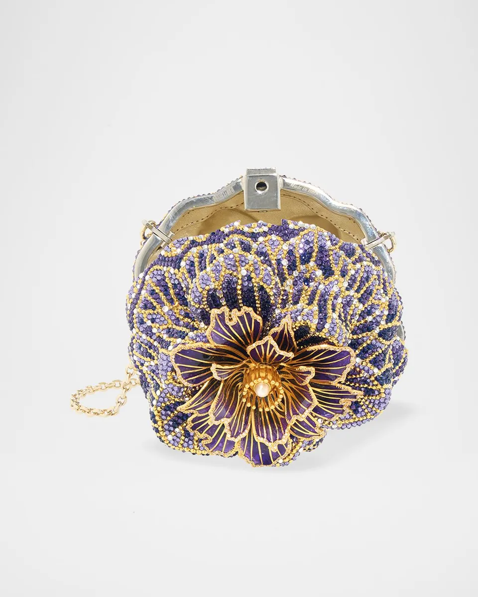 Judith Leiber Couture Magnolia Crystal Clutch Bag | Thumbnail 3 Judith Leiber Couture Magnolia Crystal Clutch Bag | Thumbnail 3