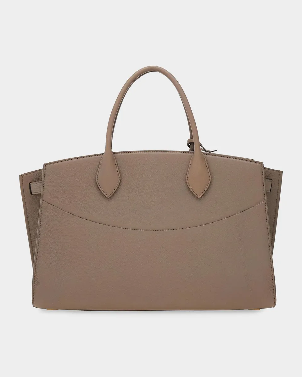 Ferragamo New Studio Soft Large Leather Top Handle Bag | Thumbnail 3 Ferragamo New Studio Soft Large Leather Top Handle Bag | Thumbnail 3