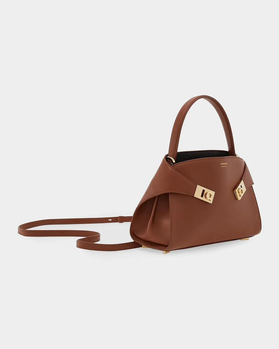 Ferragamo Hug Extra-Small Leather Shoulder Bag | Thumbnail 7 Ferragamo Hug Extra-Small Leather Shoulder Bag | Thumbnail 7