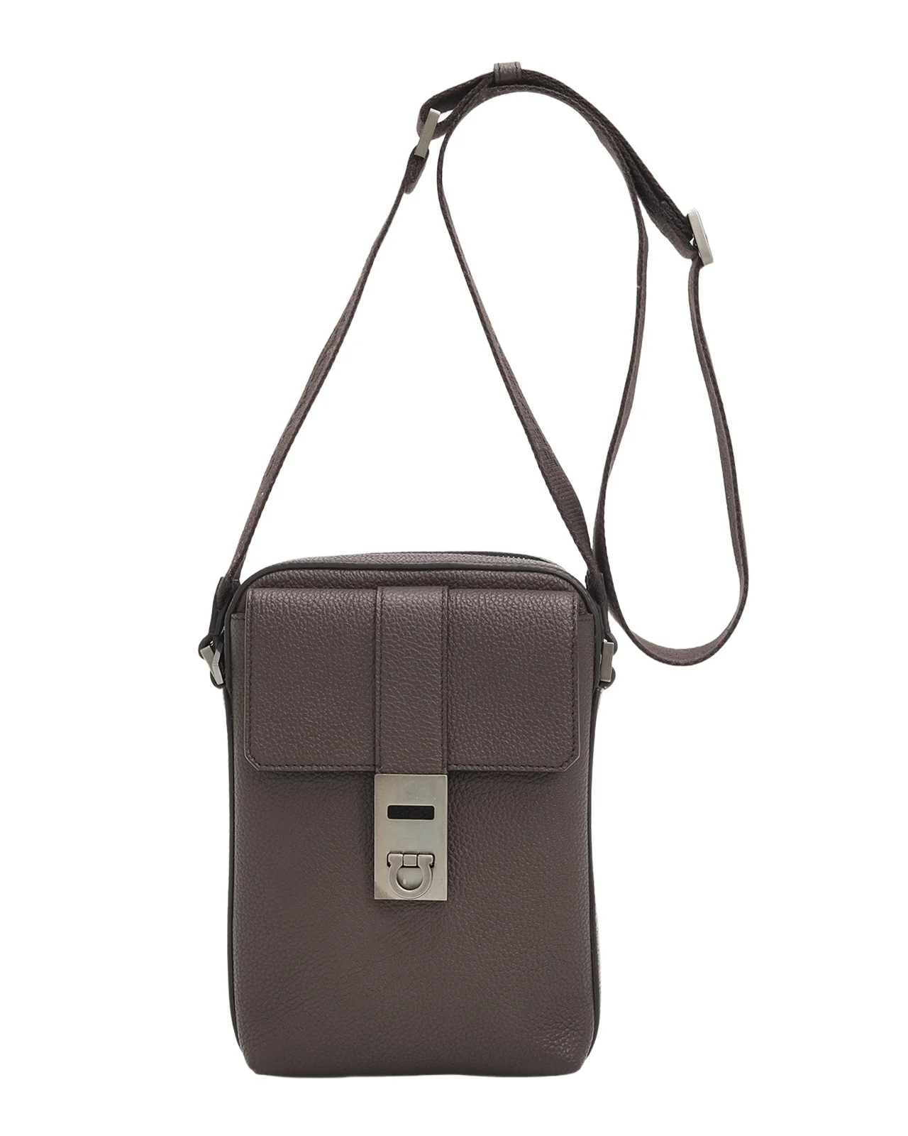 Hug Medium Leather Shoulder Bag