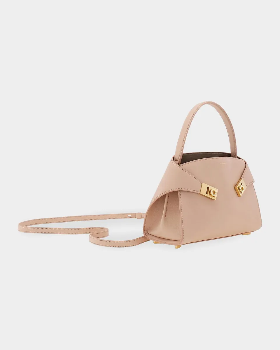 Ferragamo Hug Mini Leather Top Handle Bag | Thumbnail 7 Ferragamo Hug Mini Leather Top Handle Bag | Thumbnail 7