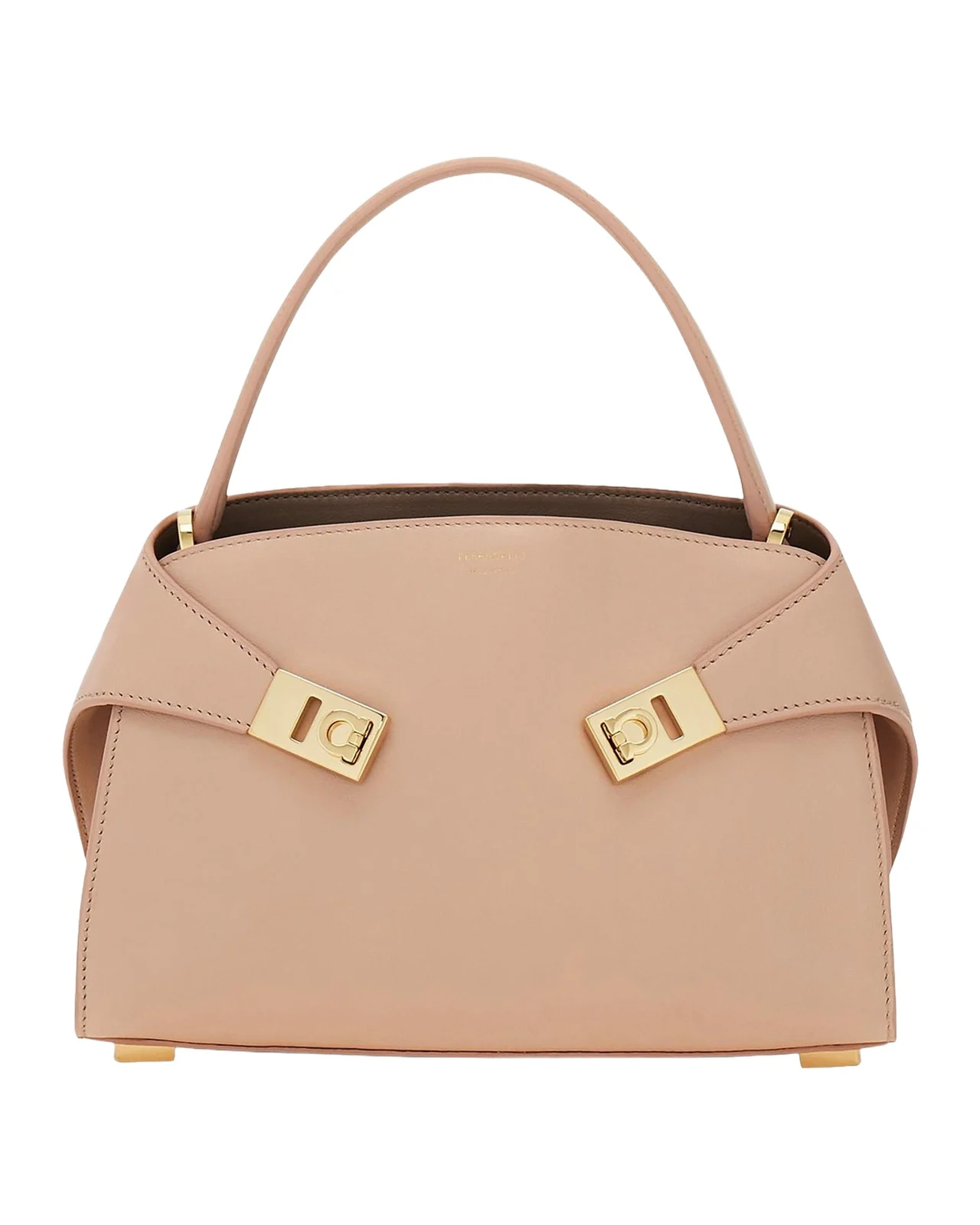 Hug Mini Leather Top Handle Bag Hug Mini Leather Top Handle Bag
