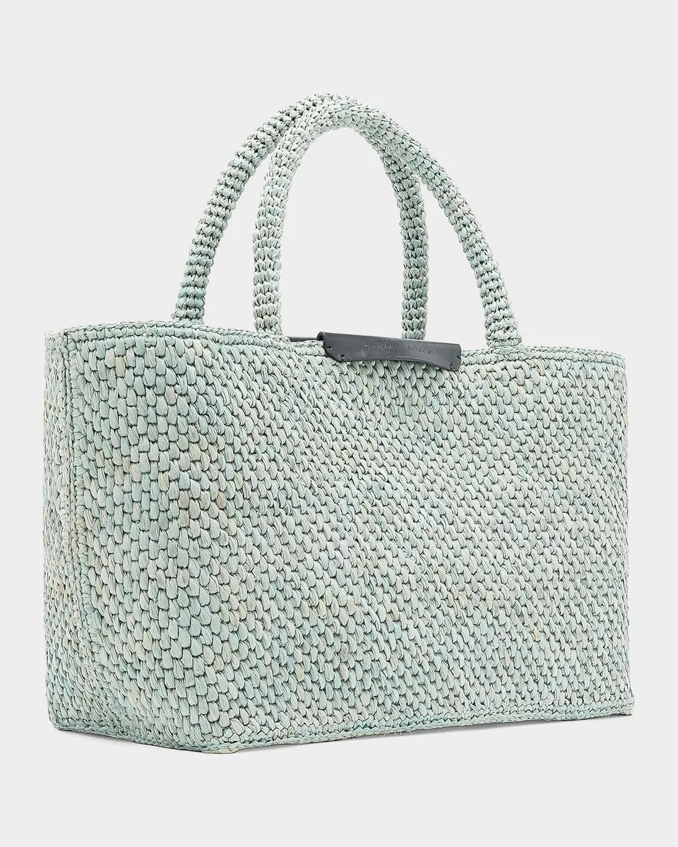 Proenza Schouler East West Chelsea Raffia Tote Bag | Thumbnail 3 Proenza Schouler East West Chelsea Raffia Tote Bag | Thumbnail 3