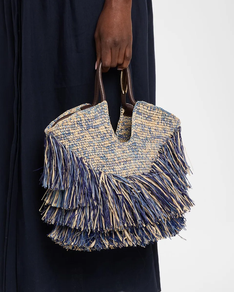 Zimmermann Goldentime Medium Fringed Tote Bag | Thumbnail 2 Zimmermann Goldentime Medium Fringed Tote Bag | Thumbnail 2