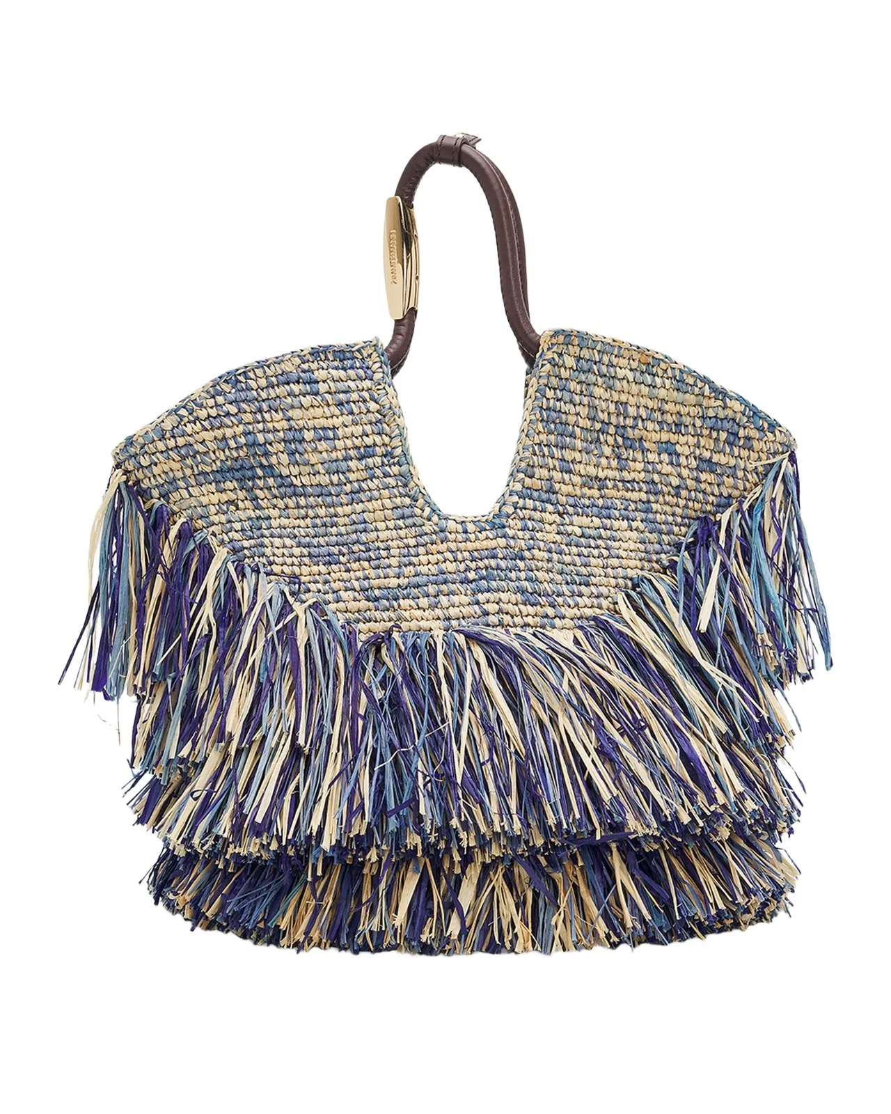 Zimmermann Goldentime Medium Fringed Tote Bag