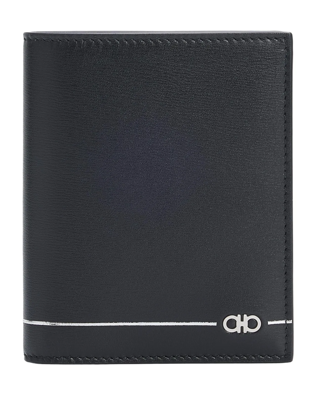 Men's Gancini Leather Bifold Wallet Men's Gancini Leather Bifold Wallet