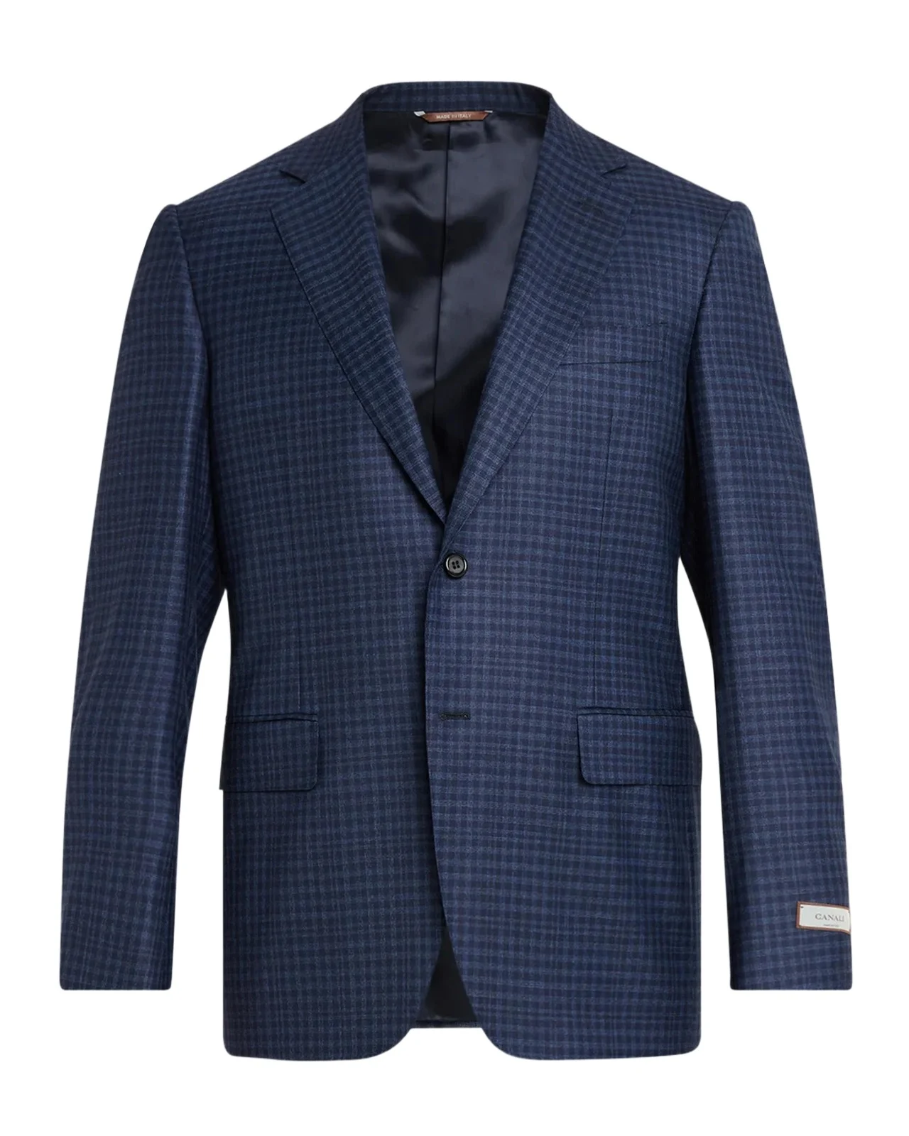 Canali Men's Micro-Check Wool Sport Coat