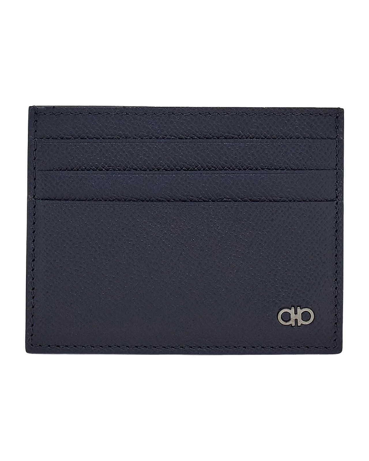 Men's Micro-Gancio Leather Card Holder
