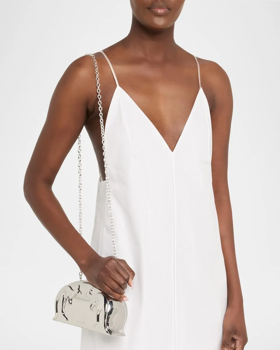 Zimmermann Rapture Metal Kangaroo Clutch Bag | Thumbnail 2 Zimmermann Rapture Metal Kangaroo Clutch Bag | Thumbnail 2