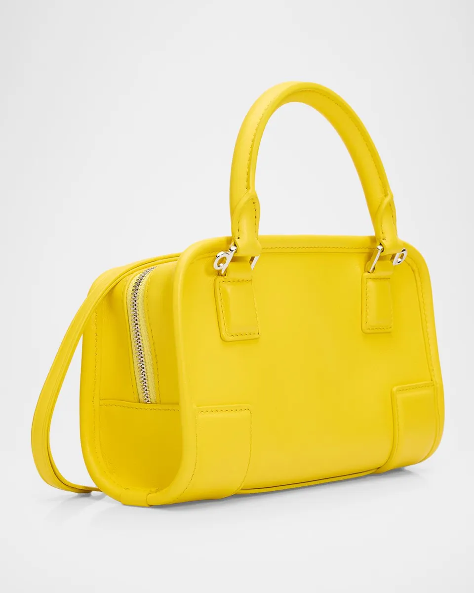 Loewe Amazona 180 Mini Leather Top-Handle Bag | Thumbnail 3 Loewe Amazona 180 Mini Leather Top-Handle Bag | Thumbnail 3