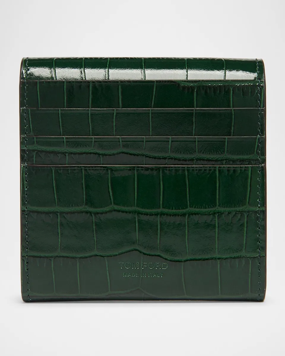 Tom Ford Croc-Embossed Leather Wallet | Thumbnail 4