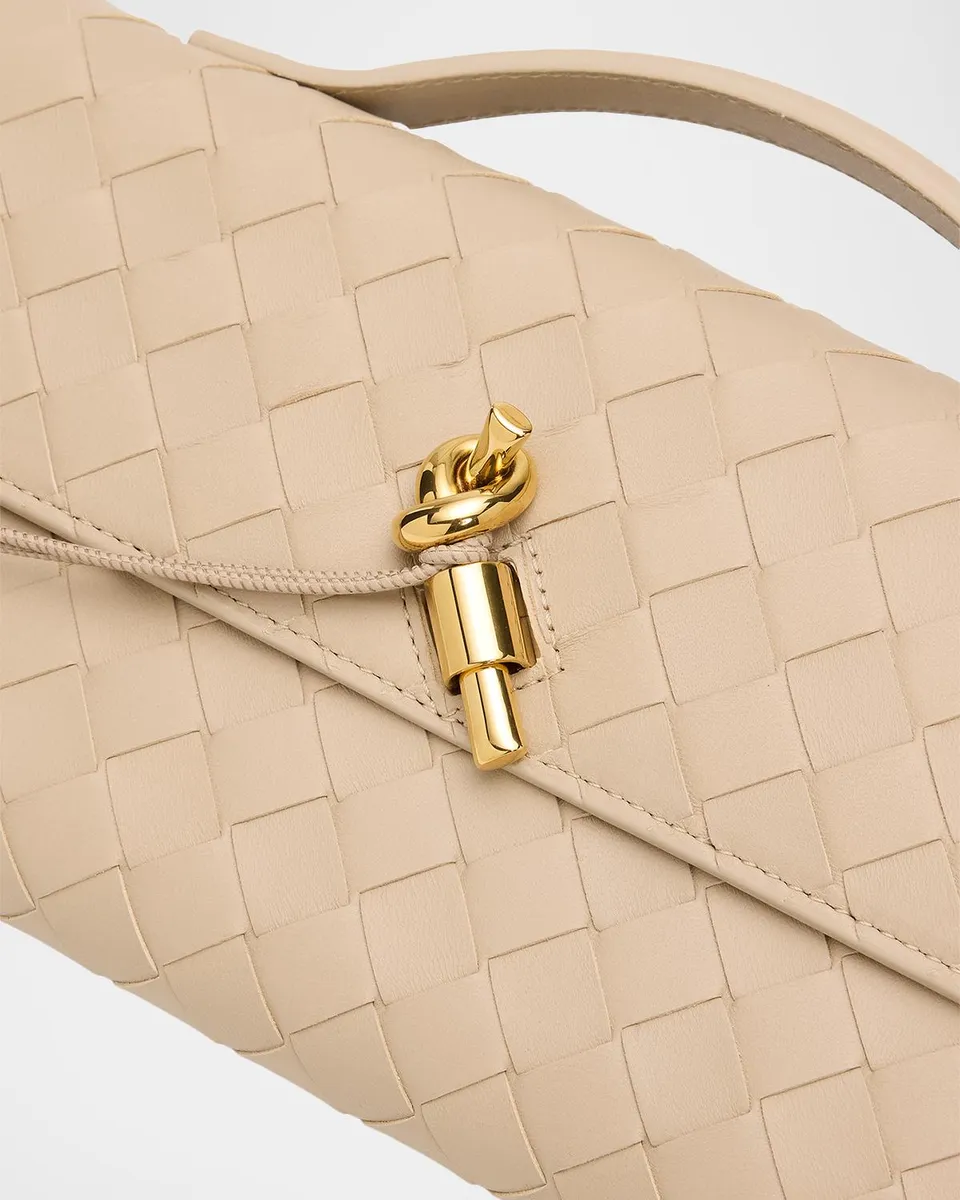 Bottega Veneta Long Andiamo Clutch Bag with Handle | Thumbnail 7 Bottega Veneta Long Andiamo Clutch Bag with Handle | Thumbnail 7