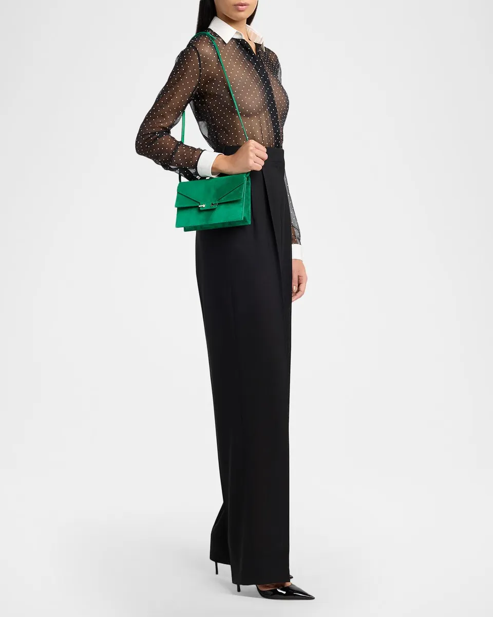 Tom Ford Mini Suede T-Clasp Shoulder Bag | Thumbnail 5 Tom Ford Mini Suede T-Clasp Shoulder Bag | Thumbnail 5