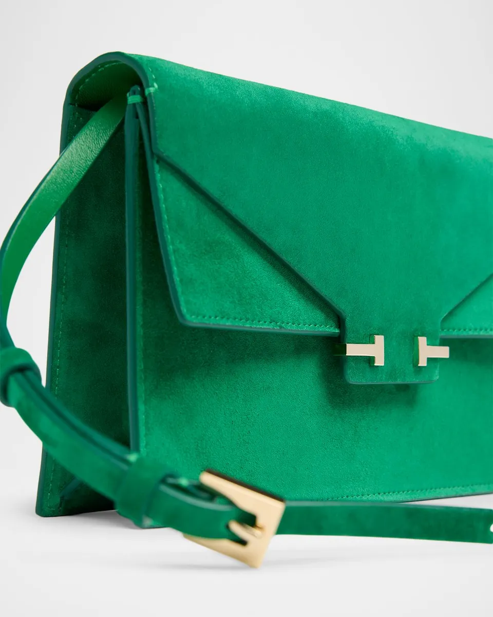 Tom Ford Mini Suede T-Clasp Shoulder Bag | Thumbnail 6 Tom Ford Mini Suede T-Clasp Shoulder Bag | Thumbnail 6