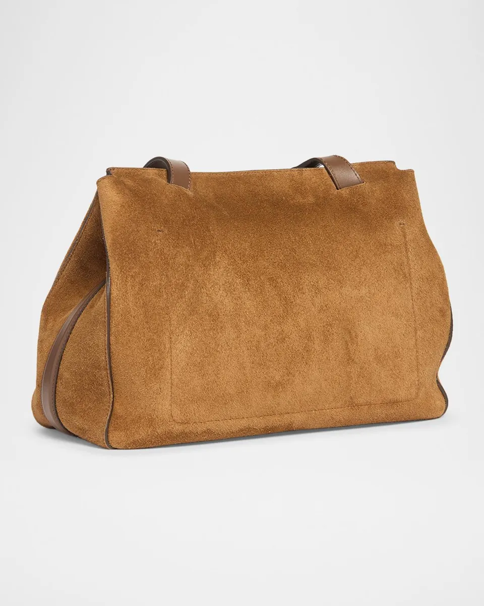 Tom Ford Smooth Suede Shoulder Bag | Thumbnail 3 Tom Ford Smooth Suede Shoulder Bag | Thumbnail 3